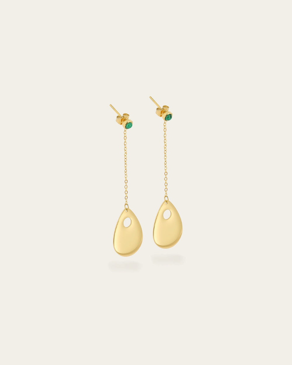 Malte Earrings (Gold-plated steel)
