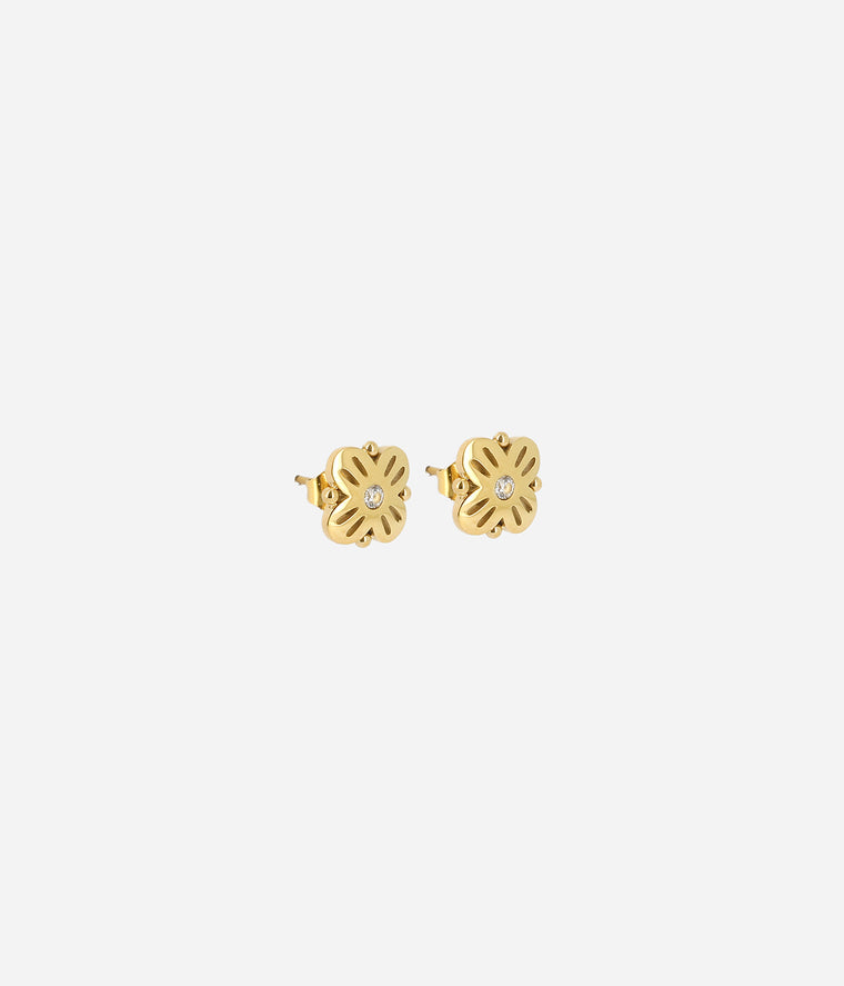 zag bijoux Boucles d'oreilles Pâquerette