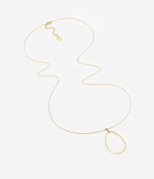 Sautoir Pera (Acier doré)