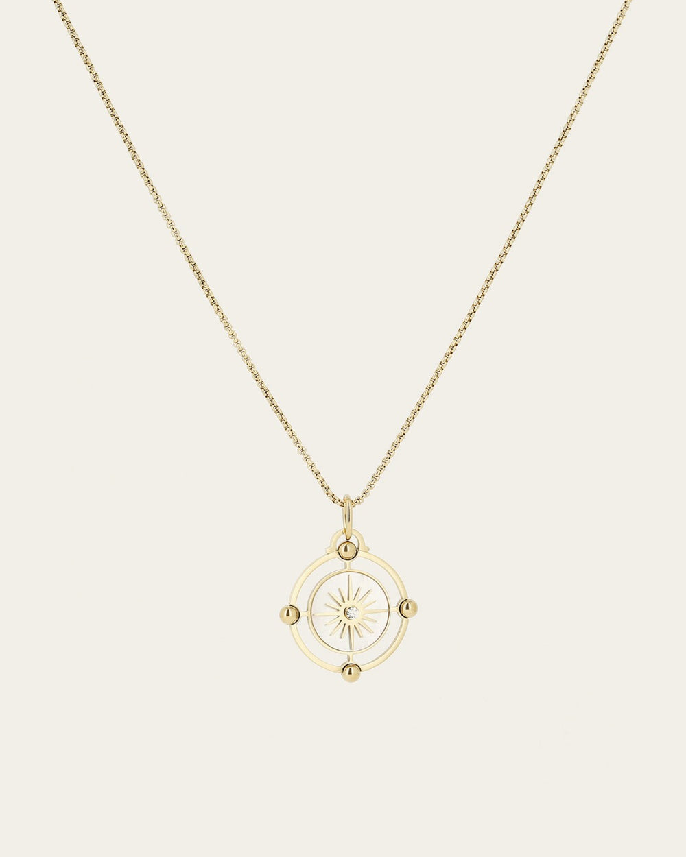 Collier Vincita (Acier doré)