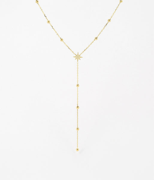 Issac Calier Collier Isaac (Acier doré) – Zag Bijoux
