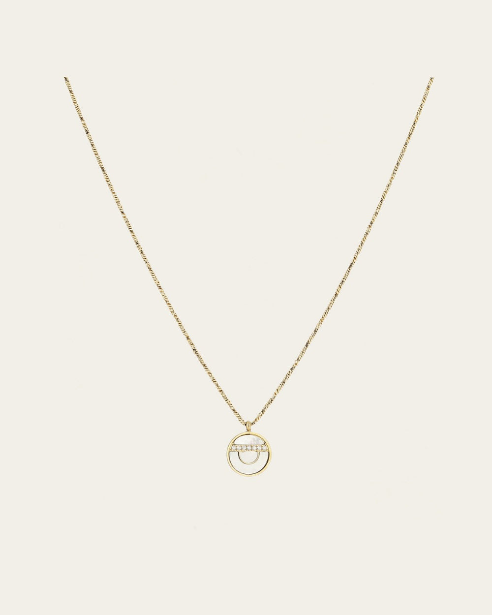 Collier Yüna (Acier doré)
