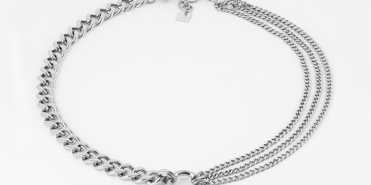 Collier Quatro (Acier)