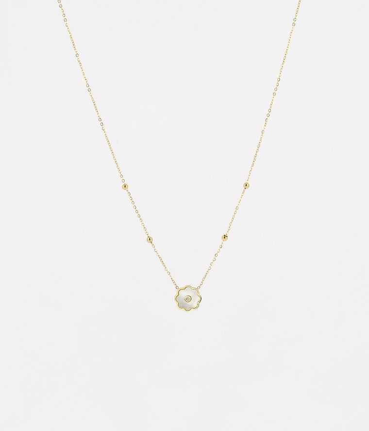 zag bijoux Collier Fleur
