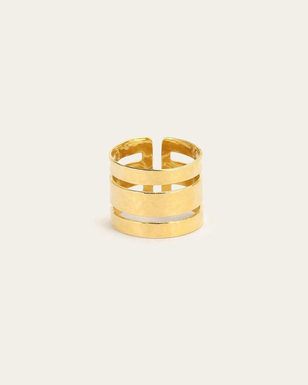 Bague Mona (Acier doré)