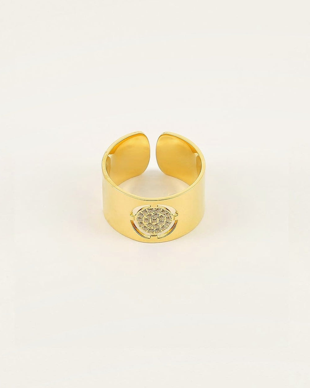 Bague Parker Jones (Acier doré)