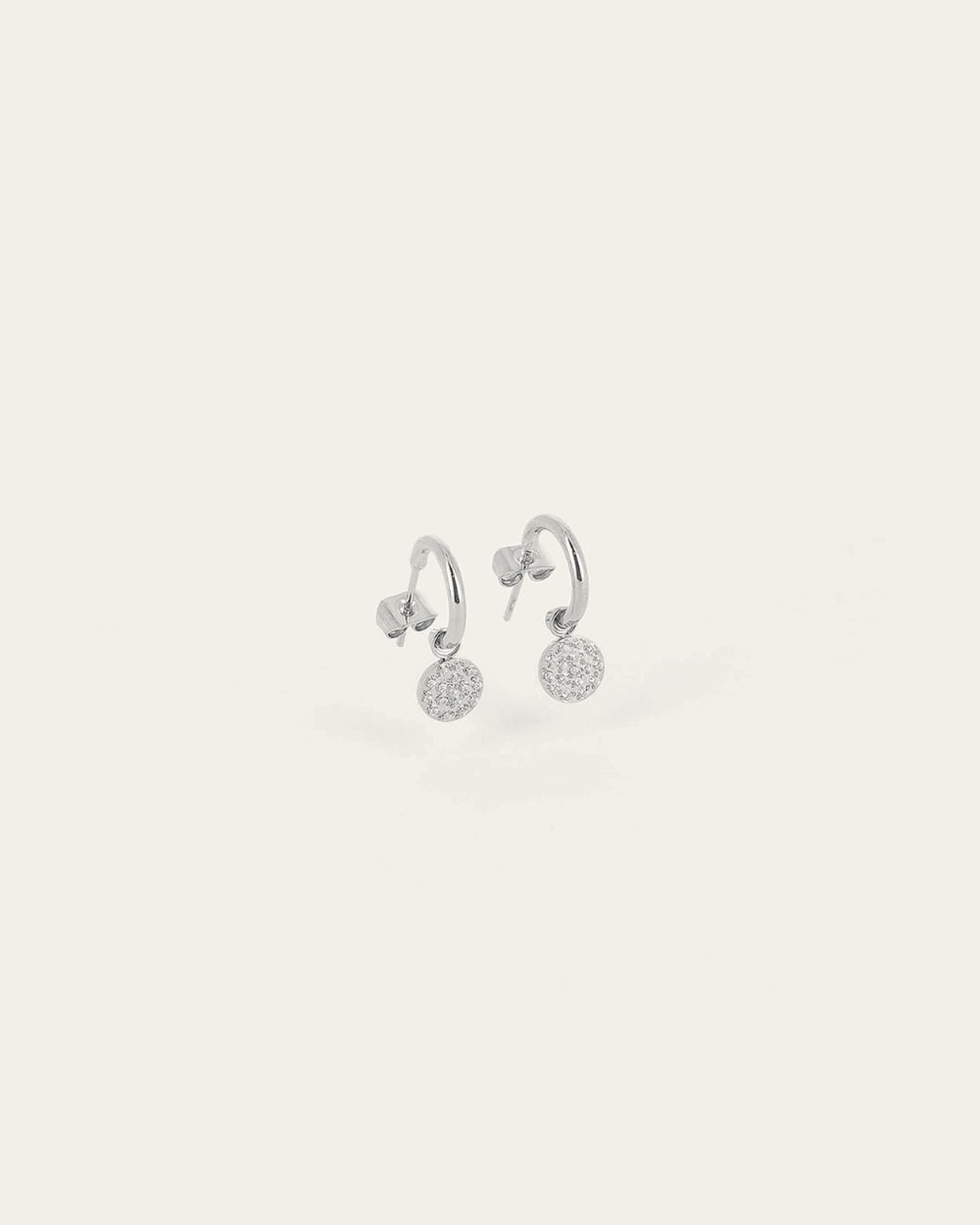 Boucles d'oreilles créoles Choupette (Acier)
