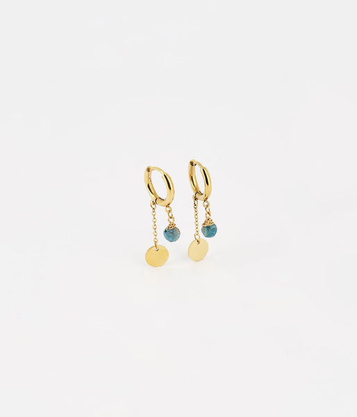 Boucles d'oreilles Josephine (Acier doré)