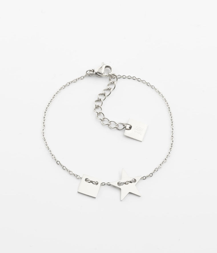 zag bijoux Bracelet Lucky Square