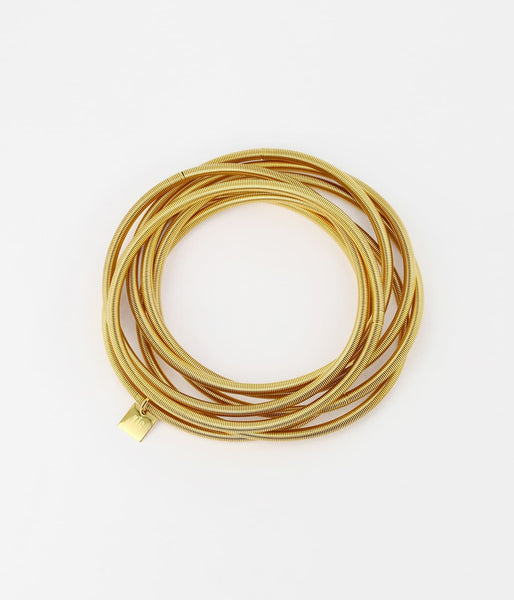 Bracelet Pizarro (Acier doré)